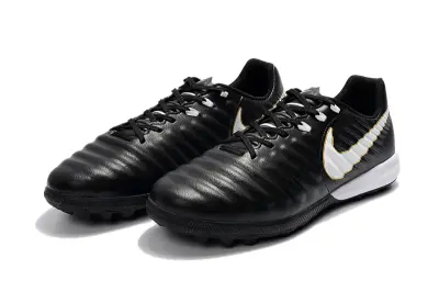 Nike Tiempox Finale TF - Black/Golden Accent/White Swoosh