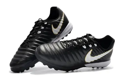 Nike Tiempox Finale TF - Black/Golden Accent/White Swoosh
