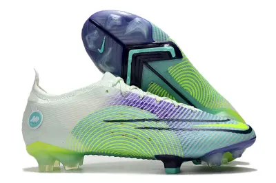 Nike Mercurial Vapor 14 Elite FG - White/Electric Green/Aubergine Purple
