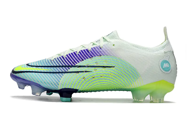 Nike Mercurial Vapor 14 Elite FG - White/Electric Green/Aubergine Purple