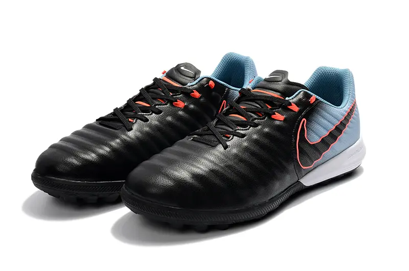 Nike Tiempox Finale TF - Black/Sky Blue/Coral Red