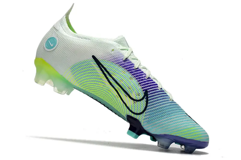 Nike Mercurial Vapor 14 Elite FG - White/Electric Green/Aubergine Purple