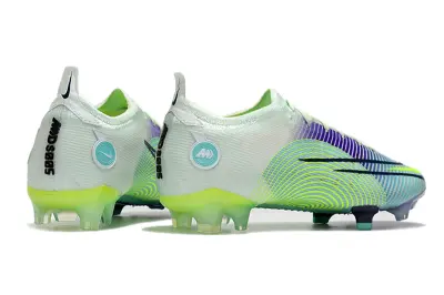 Nike Mercurial Vapor 14 Elite FG - White/Electric Green/Aubergine Purple