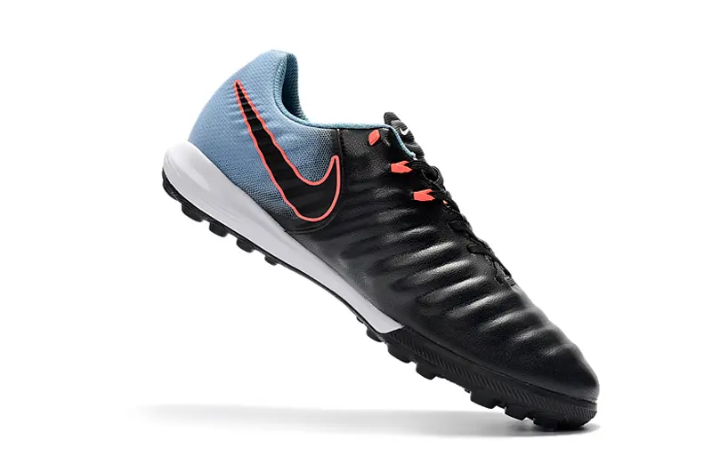 Nike Tiempox Finale TF - Black/Sky Blue/Coral Red
