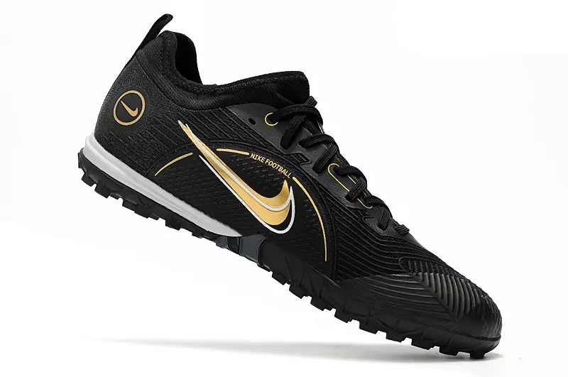 Nike Mercurial Vapor 14 Pro TF - Black/Gold Accents/White Highlights