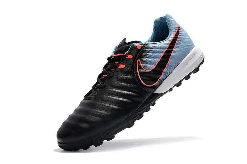 Nike Tiempox Finale TF - Black/Sky Blue/Coral Red