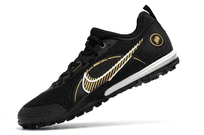 Nike Mercurial Vapor 14 Pro TF - Black/Gold Accents/White Highlights