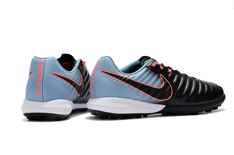 Nike Tiempox Finale TF - Black/Sky Blue/Coral Red