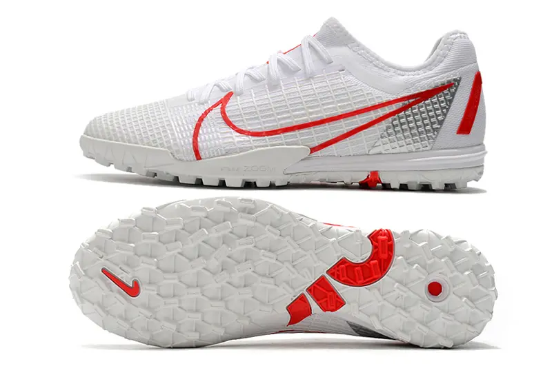 Nike Mercurial Vapor 14 Pro TF - White/Crimson Red/Metallic Silver