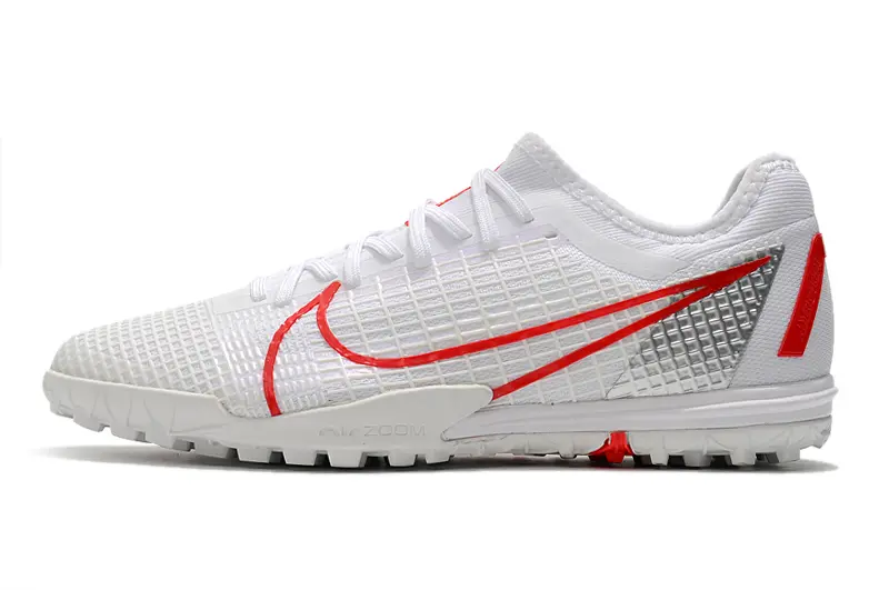Nike Mercurial Vapor 14 Pro TF - White/Crimson Red/Metallic Silver