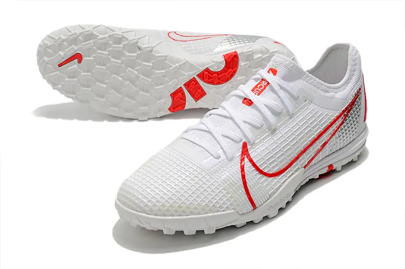 Nike Mercurial Vapor 14 Pro TF - White/Crimson Red/Metallic Silver