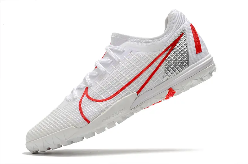 Nike Mercurial Vapor 14 Pro TF - White/Crimson Red/Metallic Silver