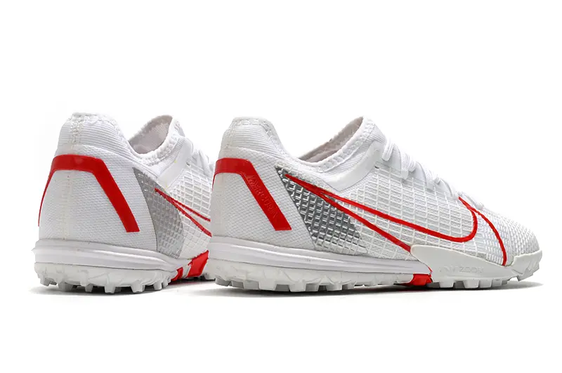 Nike Mercurial Vapor 14 Pro TF - White/Crimson Red/Metallic Silver