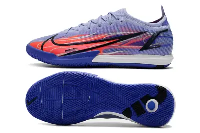 Mbappé x Nike Mercurial Vapor 14 Elite IC - Purple/Periwinkle/Bright Crimson