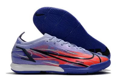 Mbappé x Nike Mercurial Vapor 14 Elite IC - Purple/Periwinkle/Bright Crimson