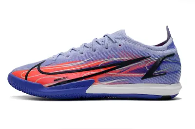 Mbappé x Nike Mercurial Vapor 14 Elite IC - Purple/Periwinkle/Bright Crimson