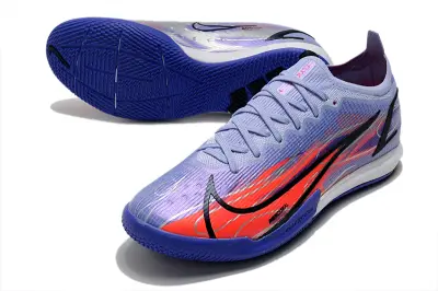 Mbappé x Nike Mercurial Vapor 14 Elite IC - Purple/Periwinkle/Bright Crimson