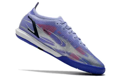 Mbappé x Nike Mercurial Vapor 14 Elite IC - Purple/Periwinkle/Bright Crimson
