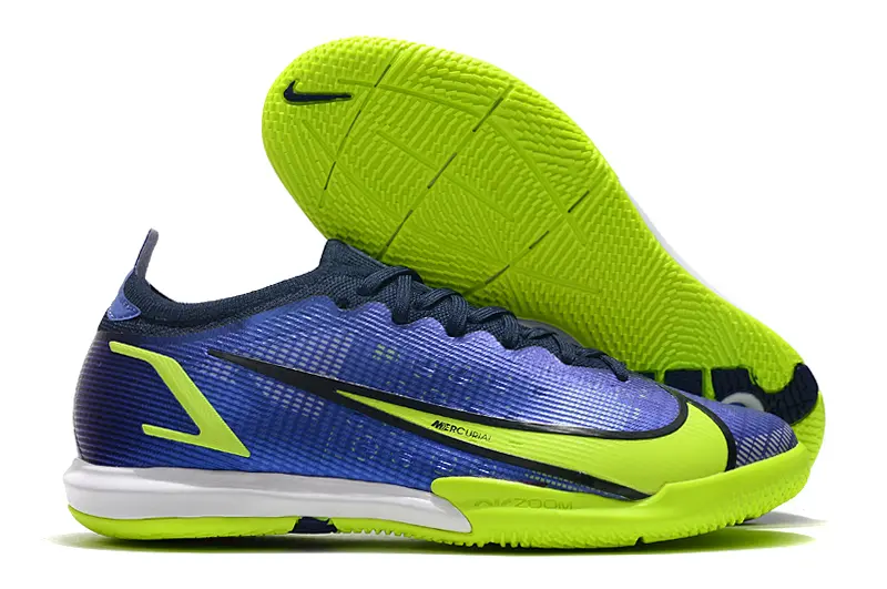 Nike Mercurial Vapor 14 Elite IC - Blue/Persian Blue/Volt Yellow