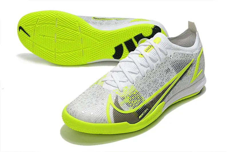 Nike Mercurial Vapor 14 Elite IC - Yellow/Lime Flash/Metallic Silver