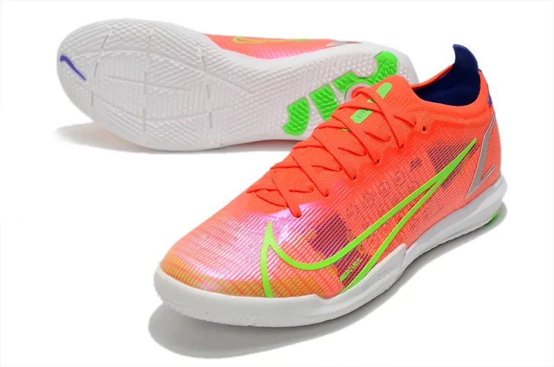 Nike Mercurial Vapor 14 Elite IC - Pink/Neon Green/Electric Blue
