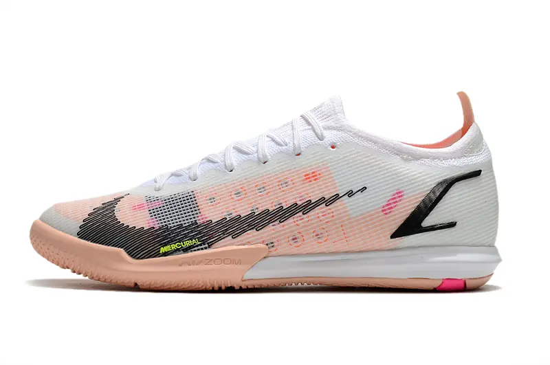 Nike Mercurial Vapor 14 Elite IC - White/Pearl White/Atomic Peach