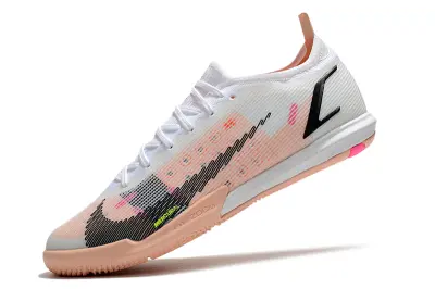 Nike Mercurial Vapor 14 Elite IC - White/Pearl White/Atomic Peach
