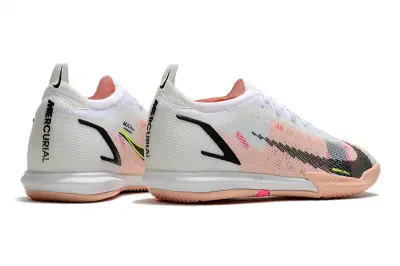 Nike Mercurial Vapor 14 Elite IC - White/Pearl White/Atomic Peach