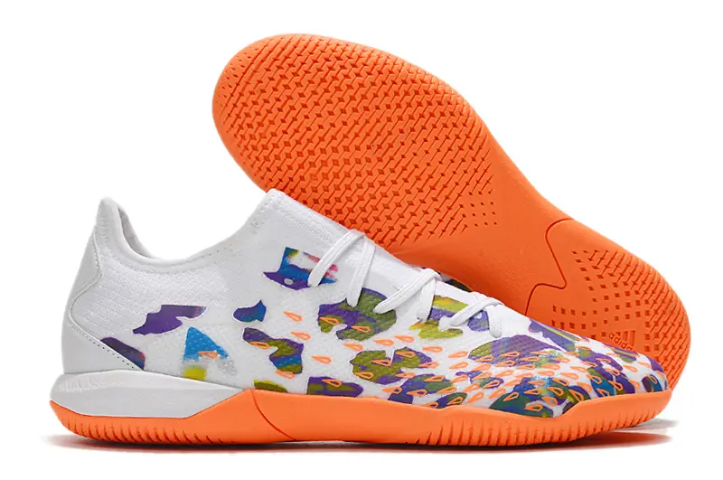 Adidas Predator Freak.1 IC - White/Vibrant Orange/Bright Multi-Color
