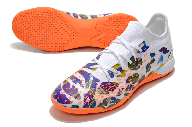 Adidas Predator Freak.1 IC - White/Vibrant Orange/Bright Multi-Color