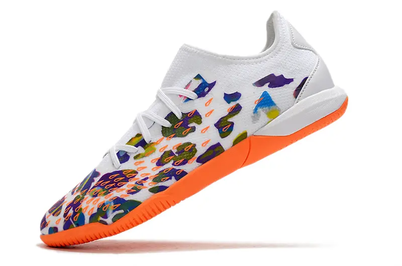 Adidas Predator Freak.1 IC - White/Vibrant Orange/Bright Multi-Color
