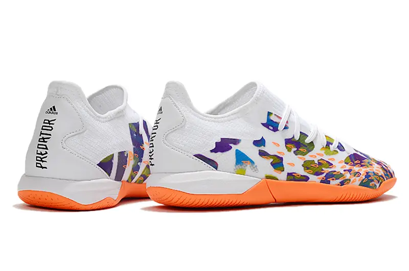Adidas Predator Freak.1 IC - White/Vibrant Orange/Bright Multi-Color