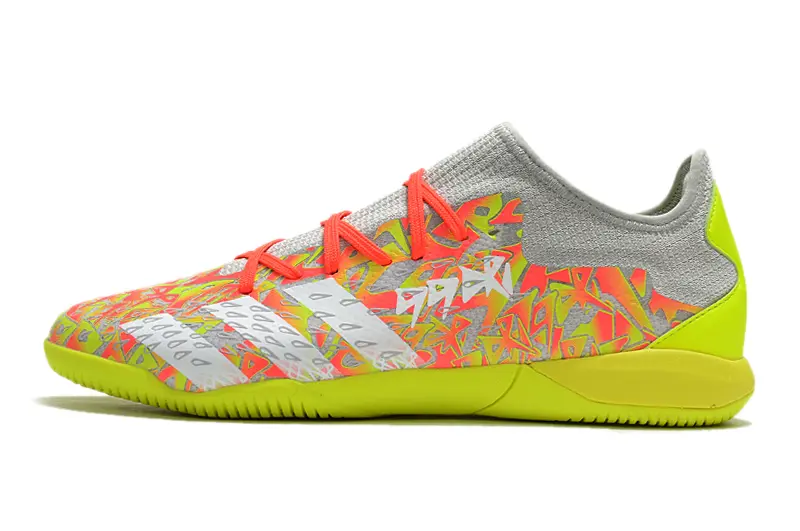 Adidas Predator Freak.1 IC - Gray/Neon Green/Fluorescent Pink