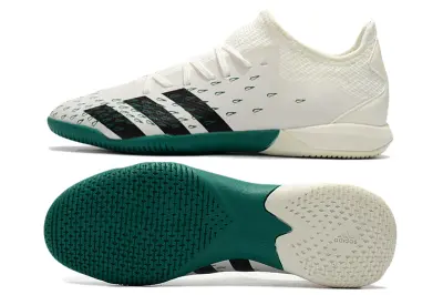 Adidas Predator Freak.1 IC - White/Pearl White/Emerald Green