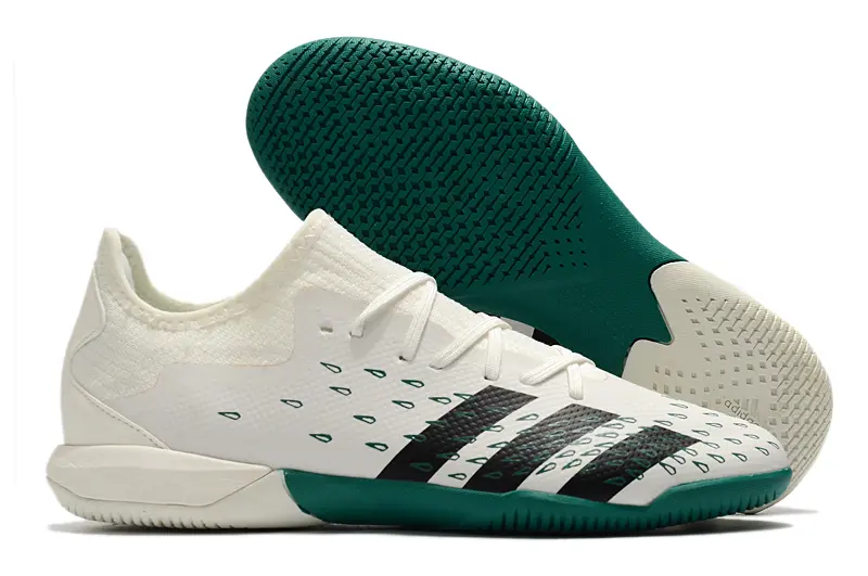 Adidas Predator Freak.1 IC - White/Pearl White/Emerald Green