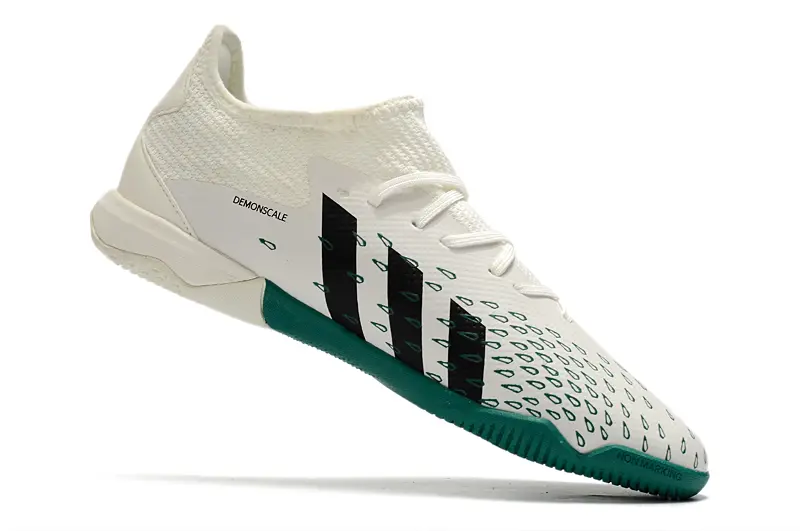 Adidas Predator Freak.1 IC - White/Pearl White/Emerald Green