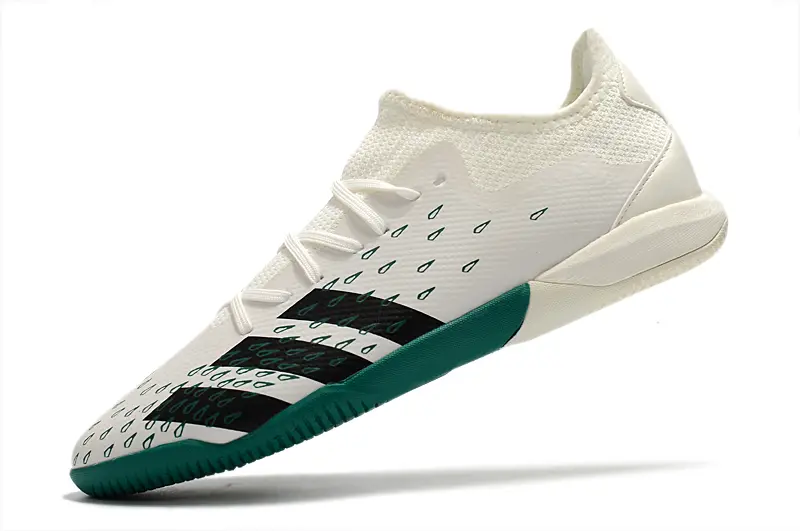 Adidas Predator Freak.1 IC - White/Pearl White/Emerald Green