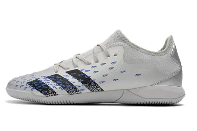 Adidas Predator Freak.1 IC - Grey/Metallic Silver/Electric Blue