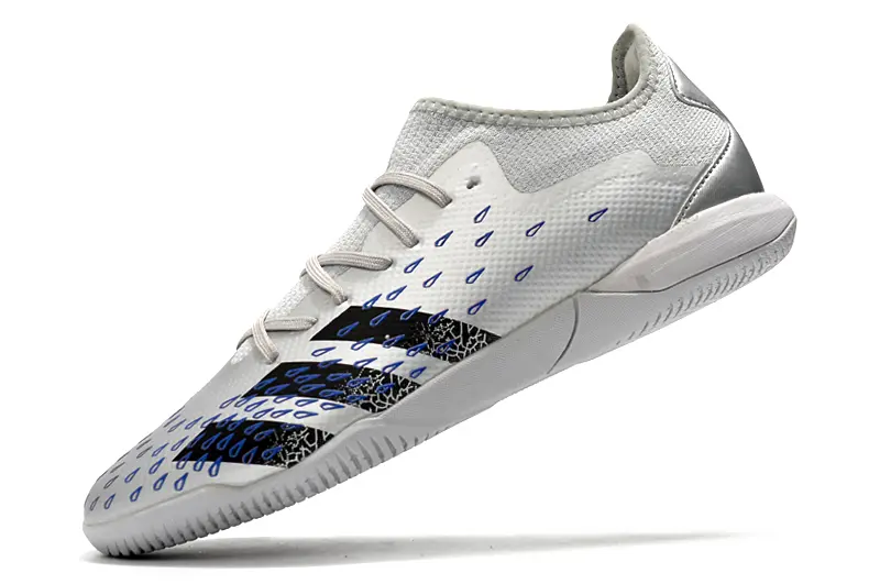 Adidas Predator Freak.1 IC - Grey/Metallic Silver/Electric Blue