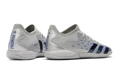 Adidas Predator Freak.1 IC - Grey/Metallic Silver/Electric Blue