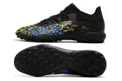 Adidas Predator Freak.3 TF - Black/Electric Blue/Yellow Pop