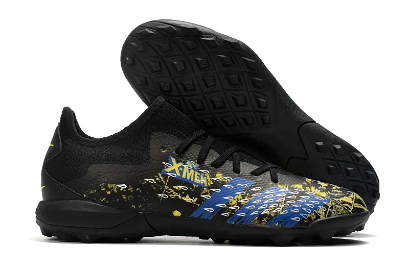 Adidas Predator Freak.3 TF - Black/Electric Blue/Yellow Pop