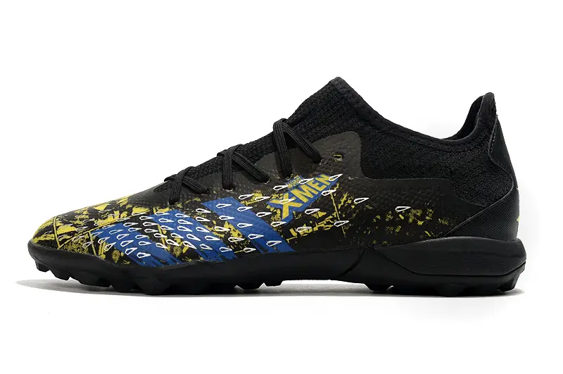 Adidas Predator Freak.3 TF - Black/Electric Blue/Yellow Pop