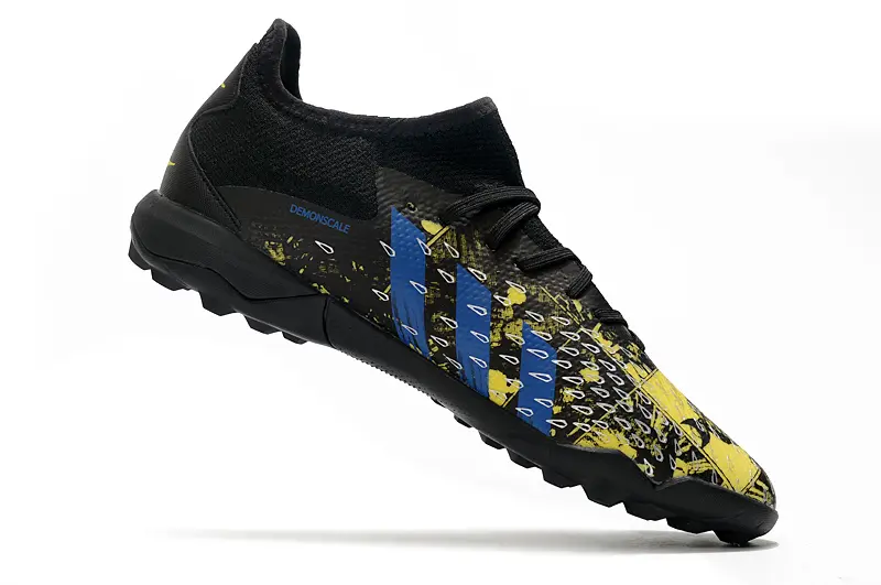 Adidas Predator Freak.3 TF - Black/Electric Blue/Yellow Pop