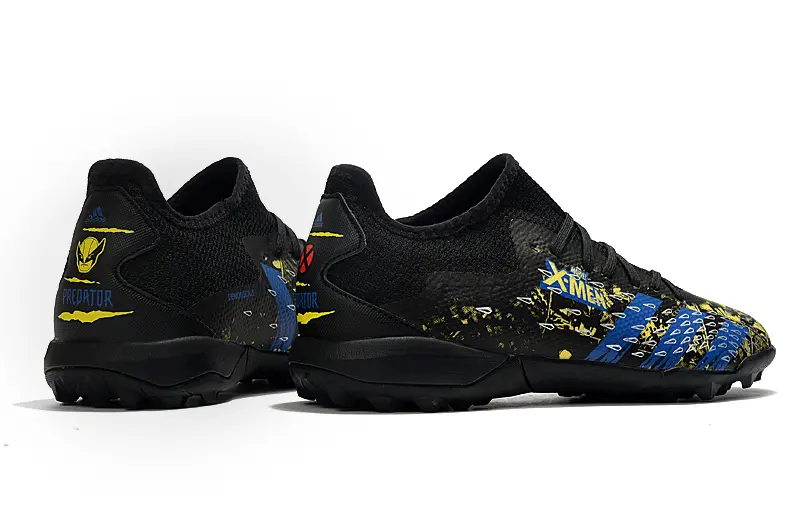 Adidas Predator Freak.3 TF - Black/Electric Blue/Yellow Pop