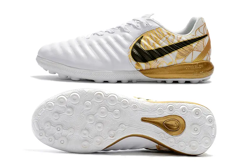 Nike Tiempox Finale TF - White/Golden Touch/Black Accent