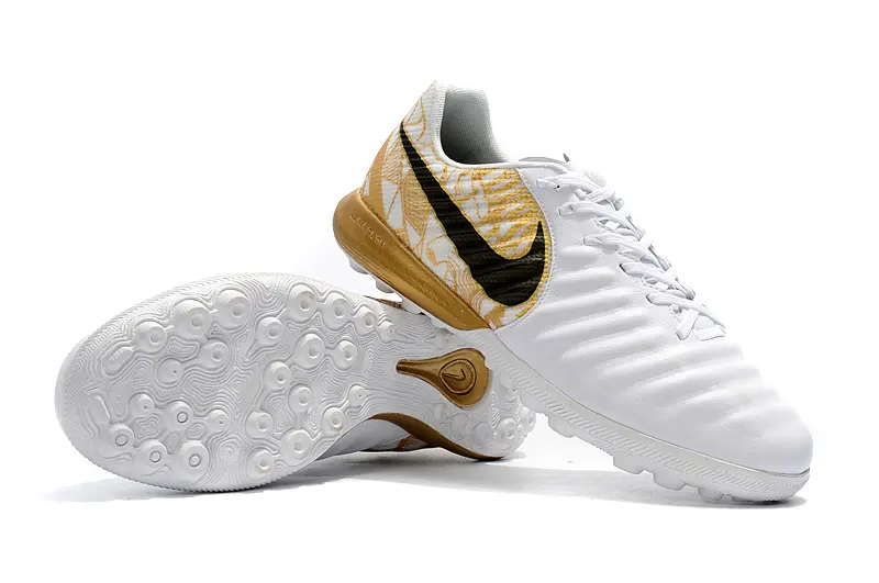 Nike Tiempox Finale TF - White/Golden Touch/Black Accent
