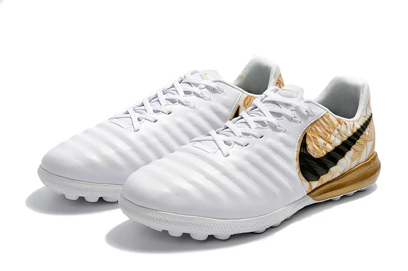 Nike Tiempox Finale TF - White/Golden Touch/Black Accent