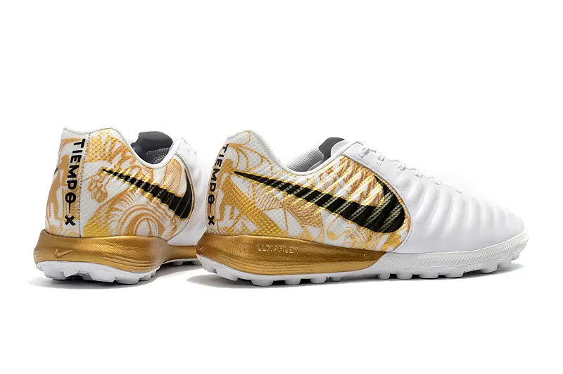 Nike Tiempox Finale TF - White/Golden Touch/Black Accent