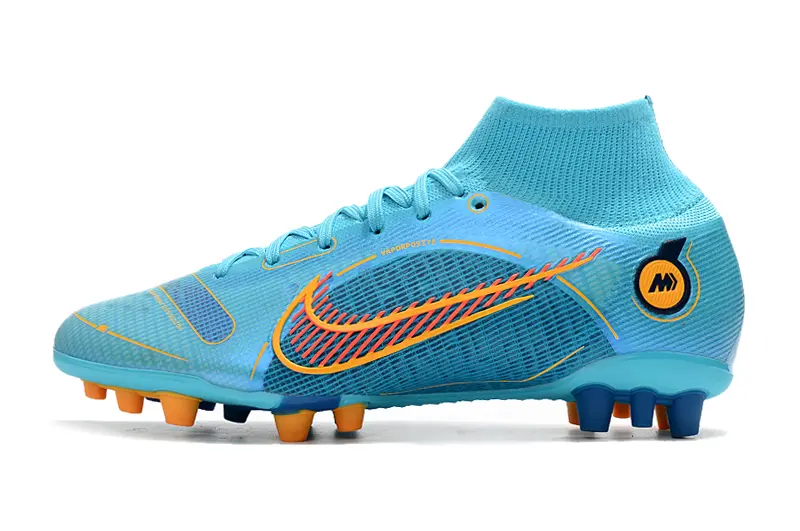 Nike Mercurial Superfly 8 Elite AG - Blue/Aqua Burst/Fire Orange